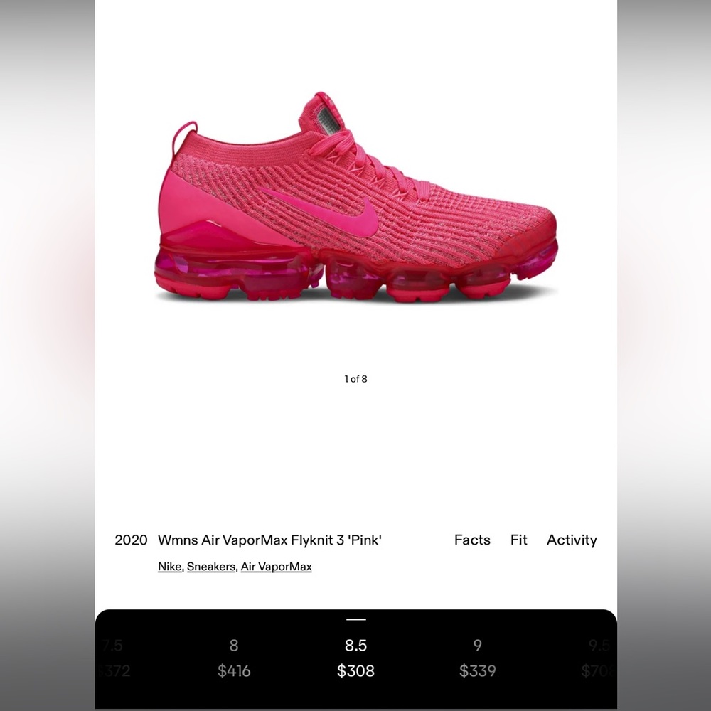 Women Air VaporMax Flyknit 3 “Pink”
